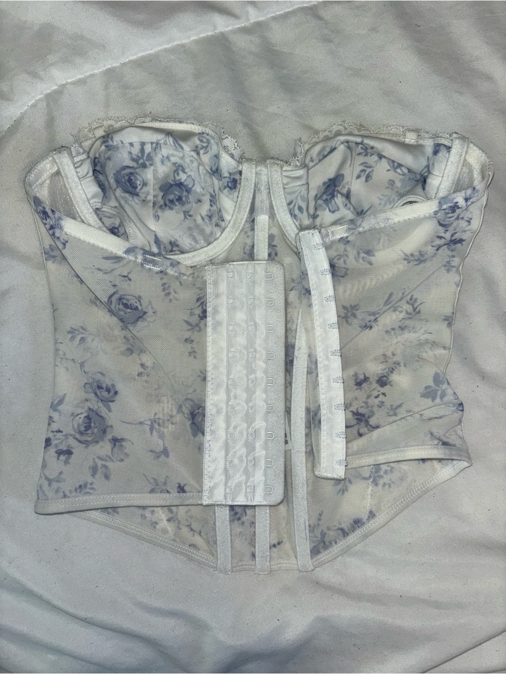 Garage Chrishell Lace Mesh Bustier - Picture 3 of 4
